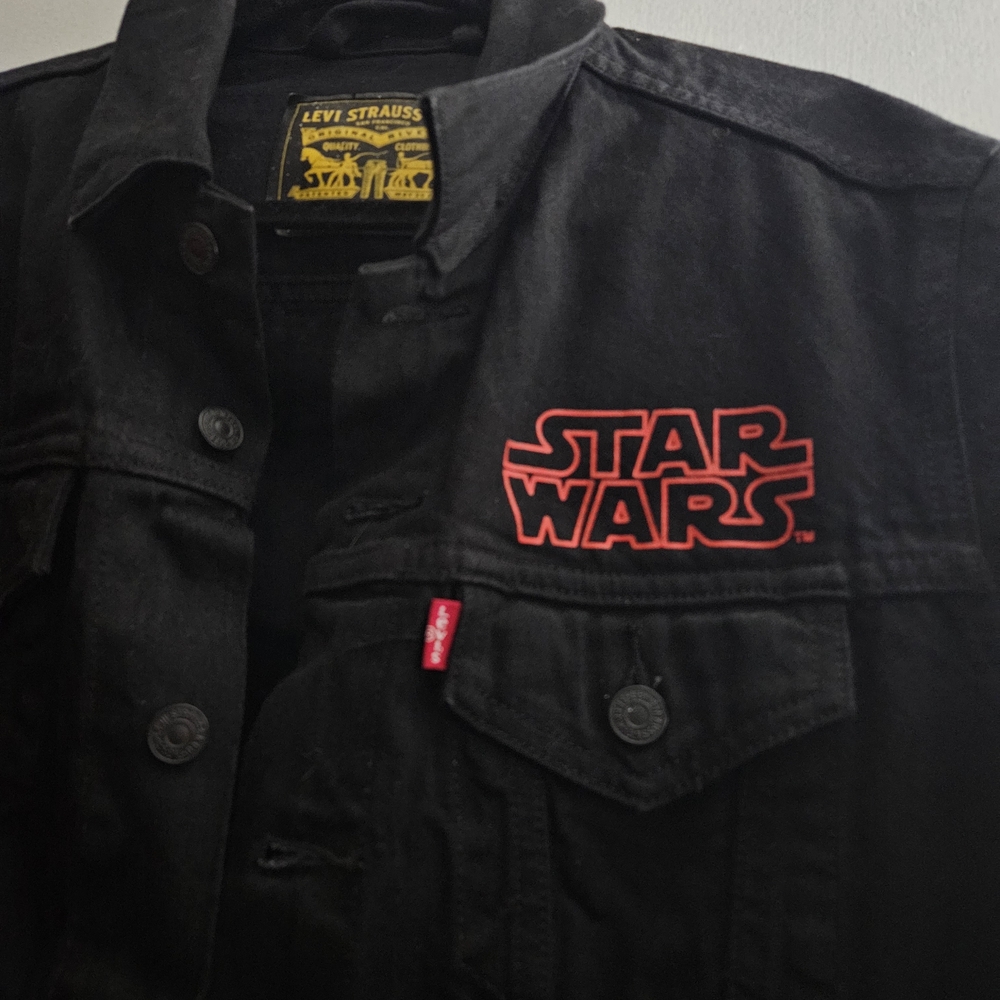 Levi's Star Wars Black Denim Jacket